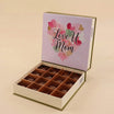 Warm Hugs Flower Vase n Chocolates for Mom