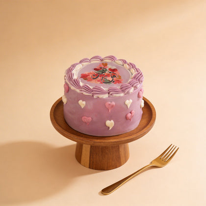 Dearest Mom Flowers & Chocolate Cake Box