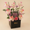 Dearest Mom Flowers & Chocolate Cake Box