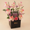 Dearest Mom Flowers & Chocolate Cake Box