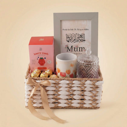 Berry Tea & Chocolates Gift Set for Mom