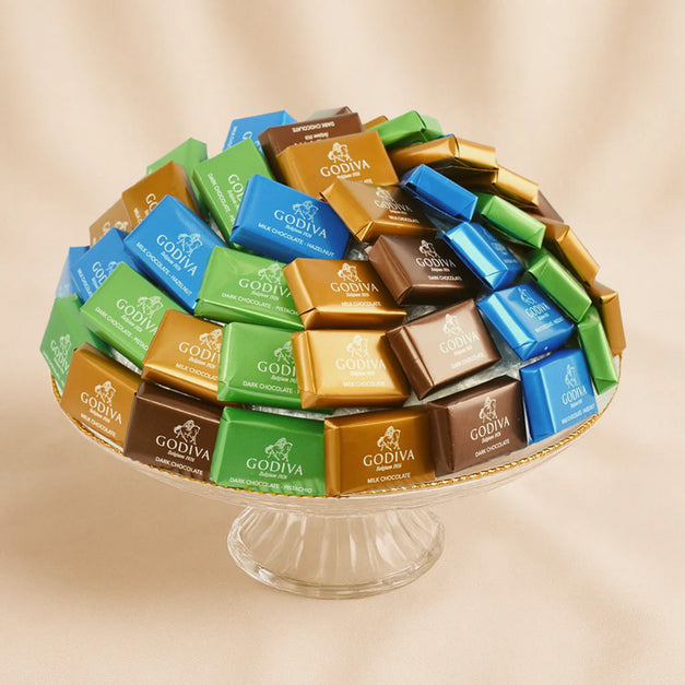  Godiva Chocolate Glass Stand