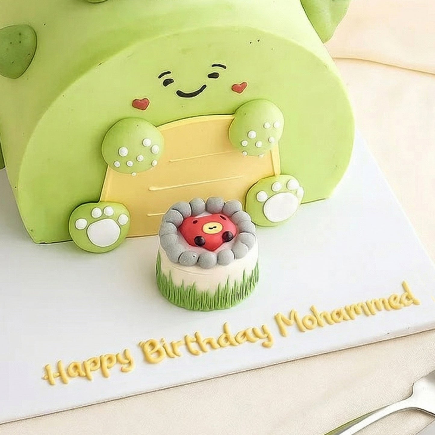 Happy Birthday Dino Kids Cake