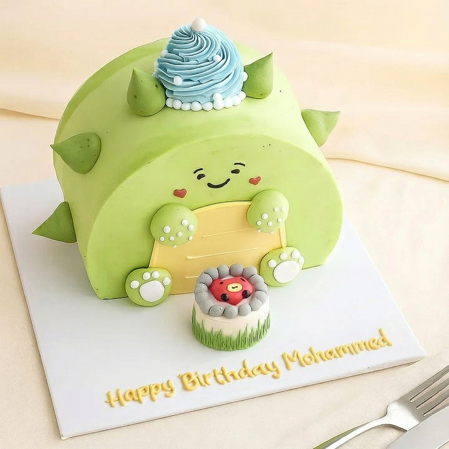 Happy Birthday Dino Kids Cake