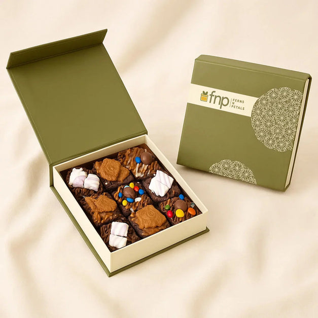 بوكس متعة نكهات البراونيز | 9 قطع