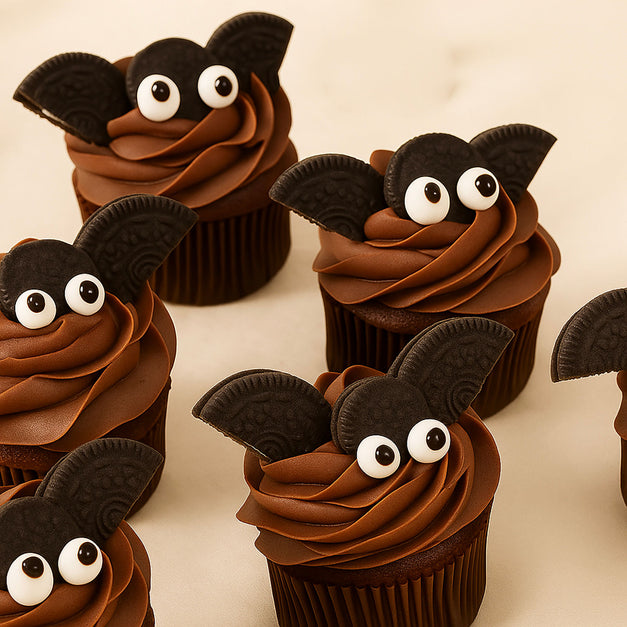 Bat Theme Cupcakes