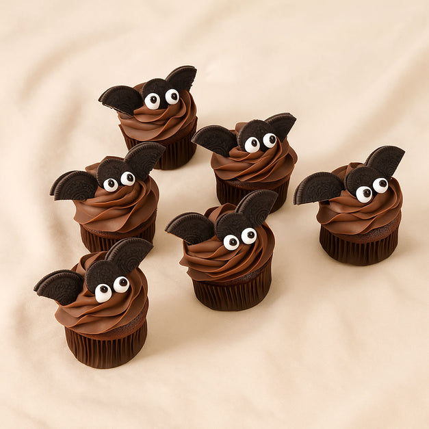 Bat Theme Cupcakes