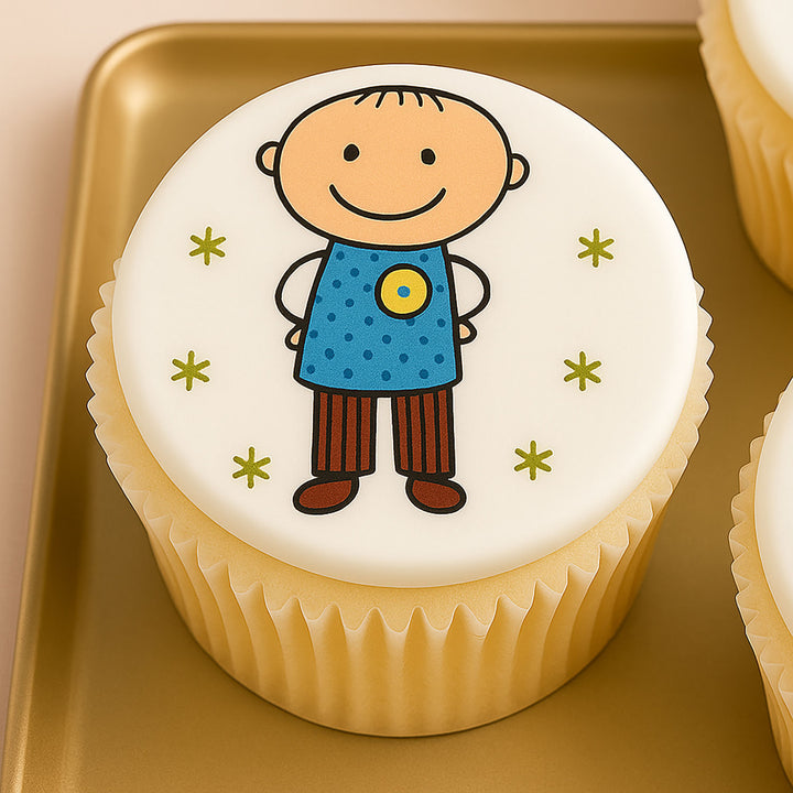 Best Dad in The World Cupcake Set