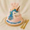 Unicorn Star Kids Birthday Cake