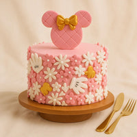 Cute Minnie Mouse Kids Birthday Cake