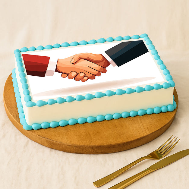 كيك فعاليات الشركات مخصص بالصور