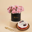 Graduation Cake with Astonishing Carnation Box