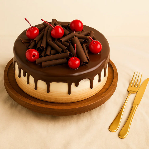 Delicate Cherry Black Forest Cake