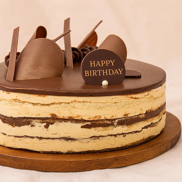 Fancy Chocolate Coffee Cake