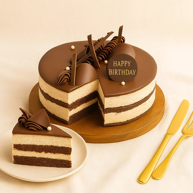 Fancy Chocolate Coffee Cake