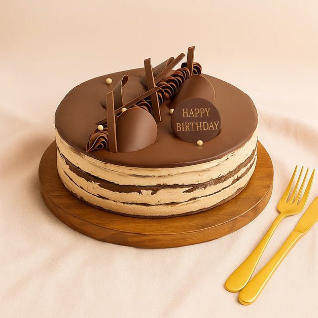 Fancy Chocolate Coffee Cake