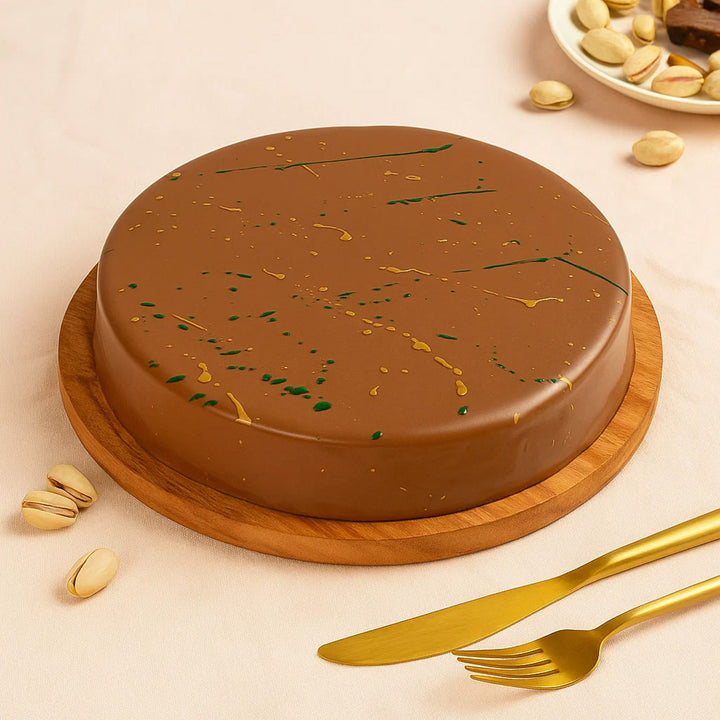 Dubai Chocolate Cake