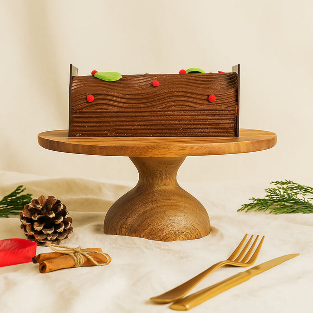 كيك شوكليت رول نص كيلو