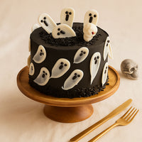 كيك هلوين الأشباح الطائرة