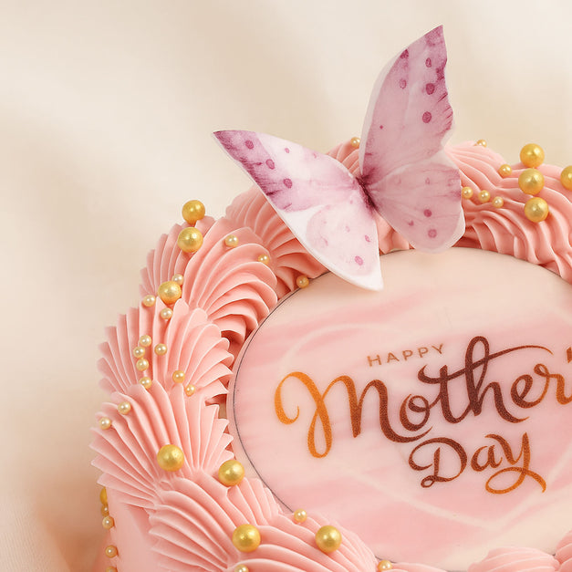 كيك صغير هدية للأم