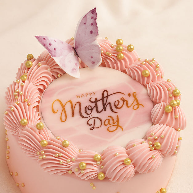 كيك صغير هدية للأم