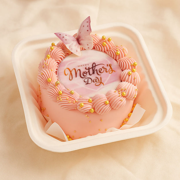 كيك صغير هدية للأم