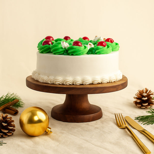 كيك فانيلا العام الجديد