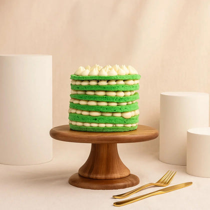 National Day Vanilla Layers Cake  With Topper 