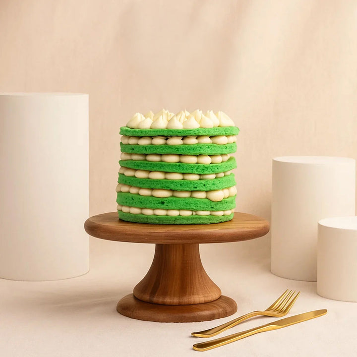 National Day Vanilla Layers Cake  With Topper 