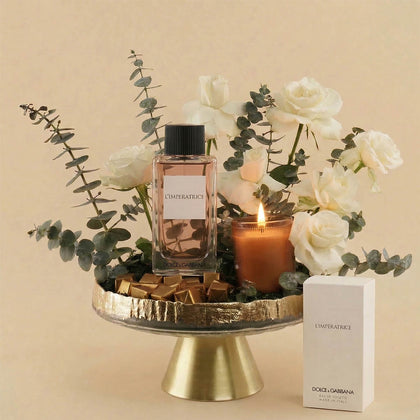 ورد ابيض و عطر دولتشي اند غابانا لايمبيراتريس 3 للنساء