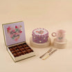 Mothers Day Cake with Chocolate n Designer Mug
