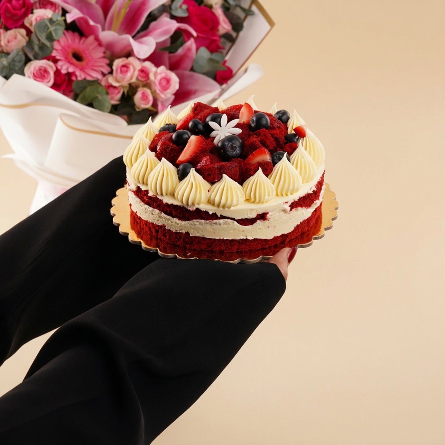 Blush Bloom Pink Flower Bouquet 