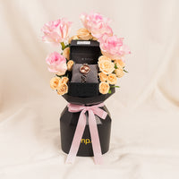 Titan Raga Viva Rose Women's Watch n Flower Bouquet 