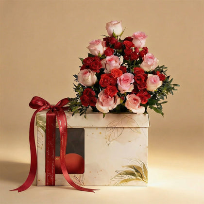 بوكس الحب | كيك وورد الفالنتاين