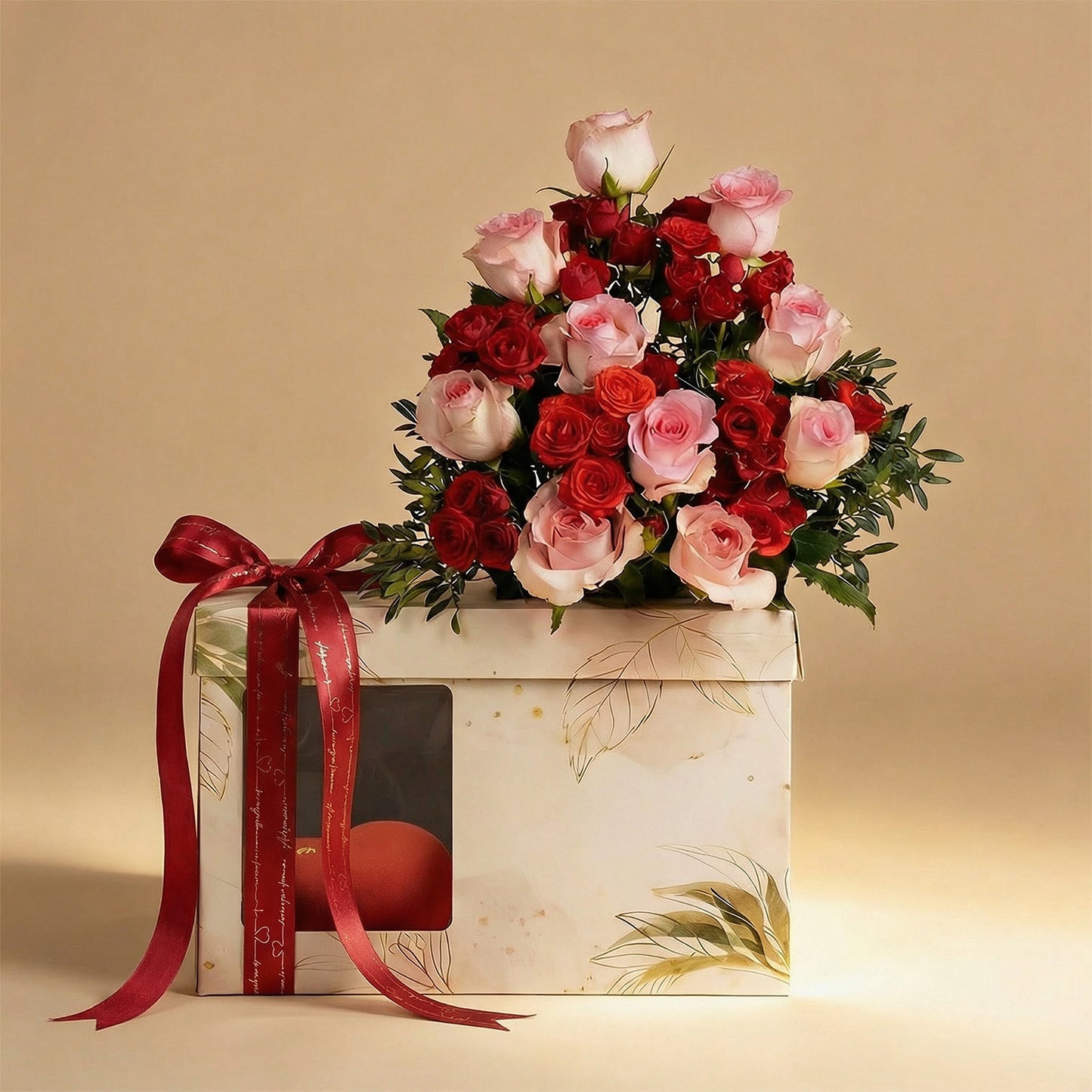 بوكس الحب | كيك وورد الفالنتاين