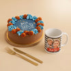  Fathers Day Personalized Mug N Cake