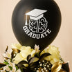 Graduation Flower Combo | White Roses n Balloon