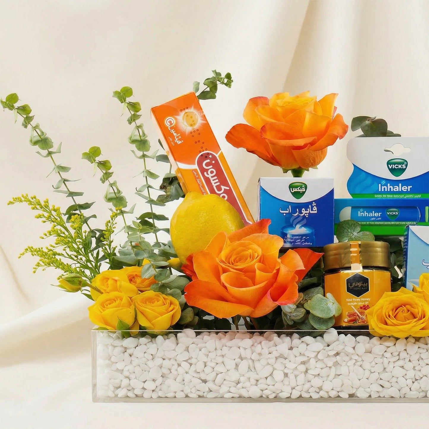 Get Well Hamper | Strepsils n Roses
