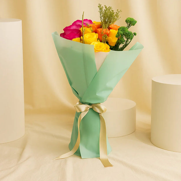 Bostani Luxury Chocolate Box n Rose Bouquet