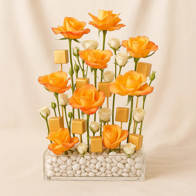 Chocolates n Roses Orange Oasis