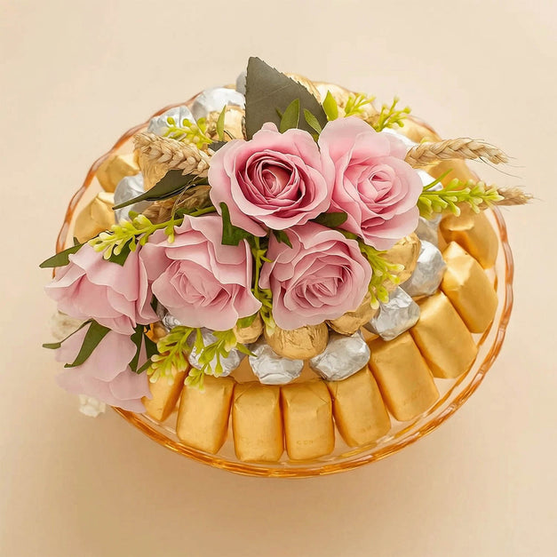 Patchi Chocolates & Flower Stand