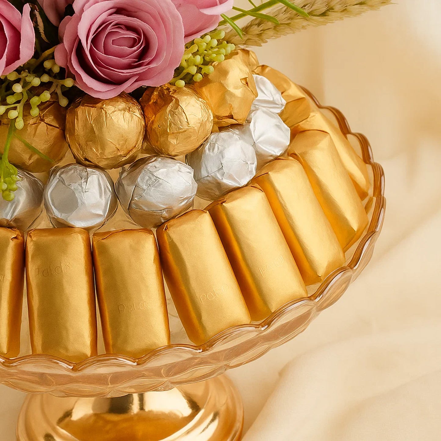 Patchi Chocolates & Flower Stand