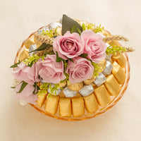 Patchi Chocolates & Flower Stand