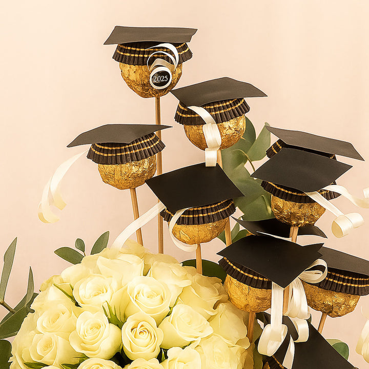 Roses and Rochers for Graduation
