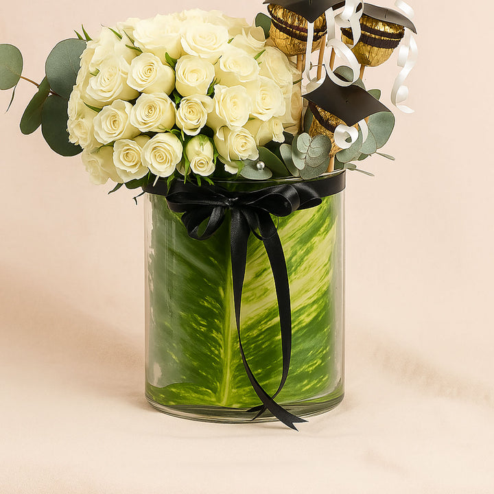 Roses and Rochers for Graduation
