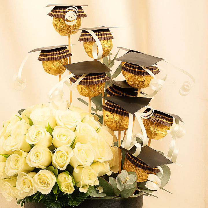 Roses and Rochers for Graduation
