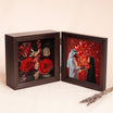Preserved Red Roses Photo Frame