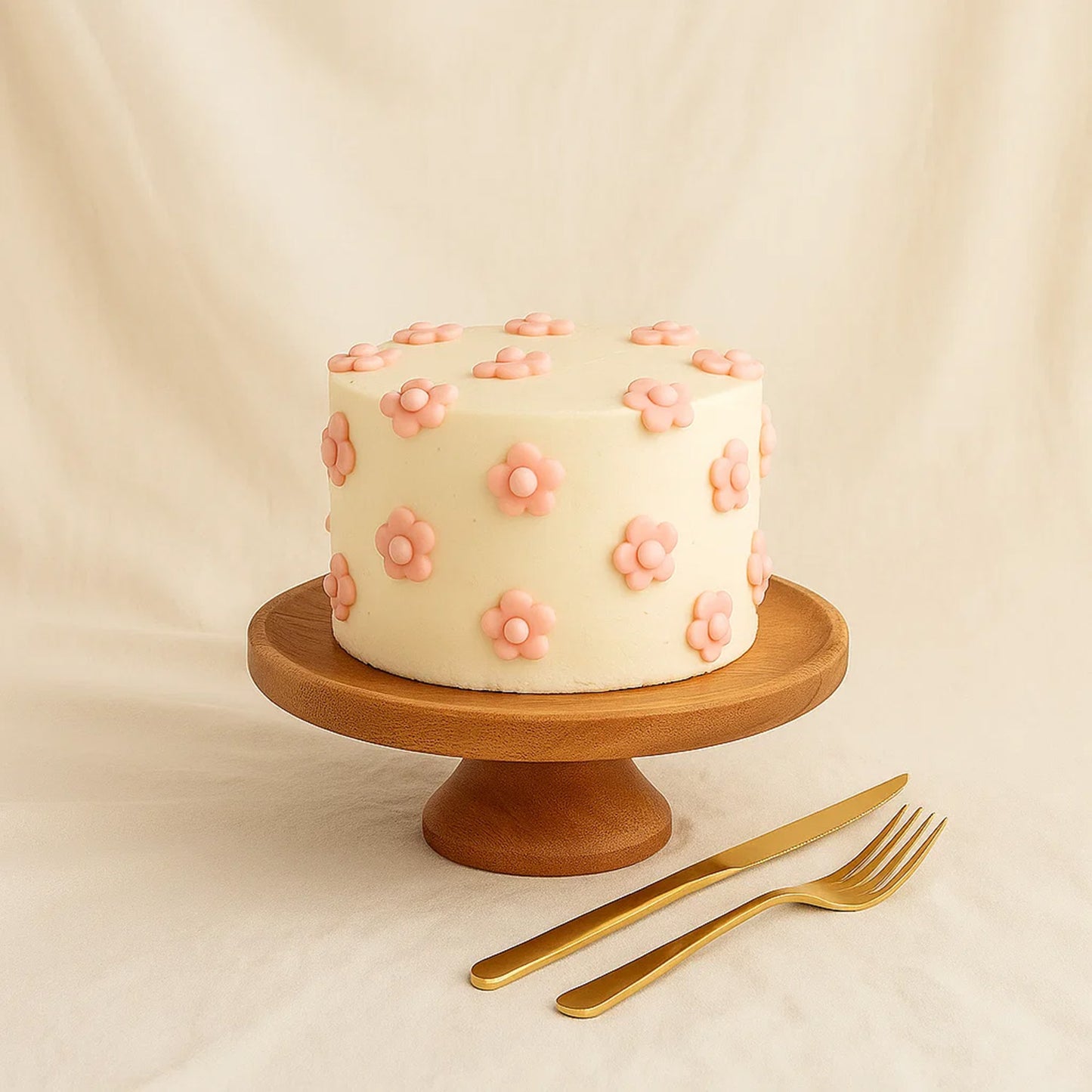 Pink Combo | Flower n Cake With Balloons
