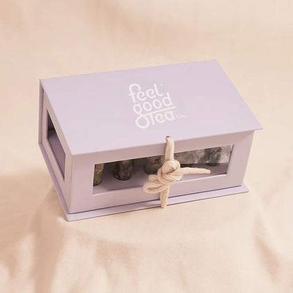 White Hydrangea n Feel Good Tea Combo