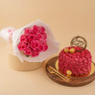 Birthday Party Set Flowers n Cake